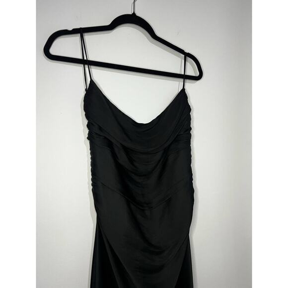 Zara Bloggers Favorite Draped open back midi dress - Picture 2 of 9